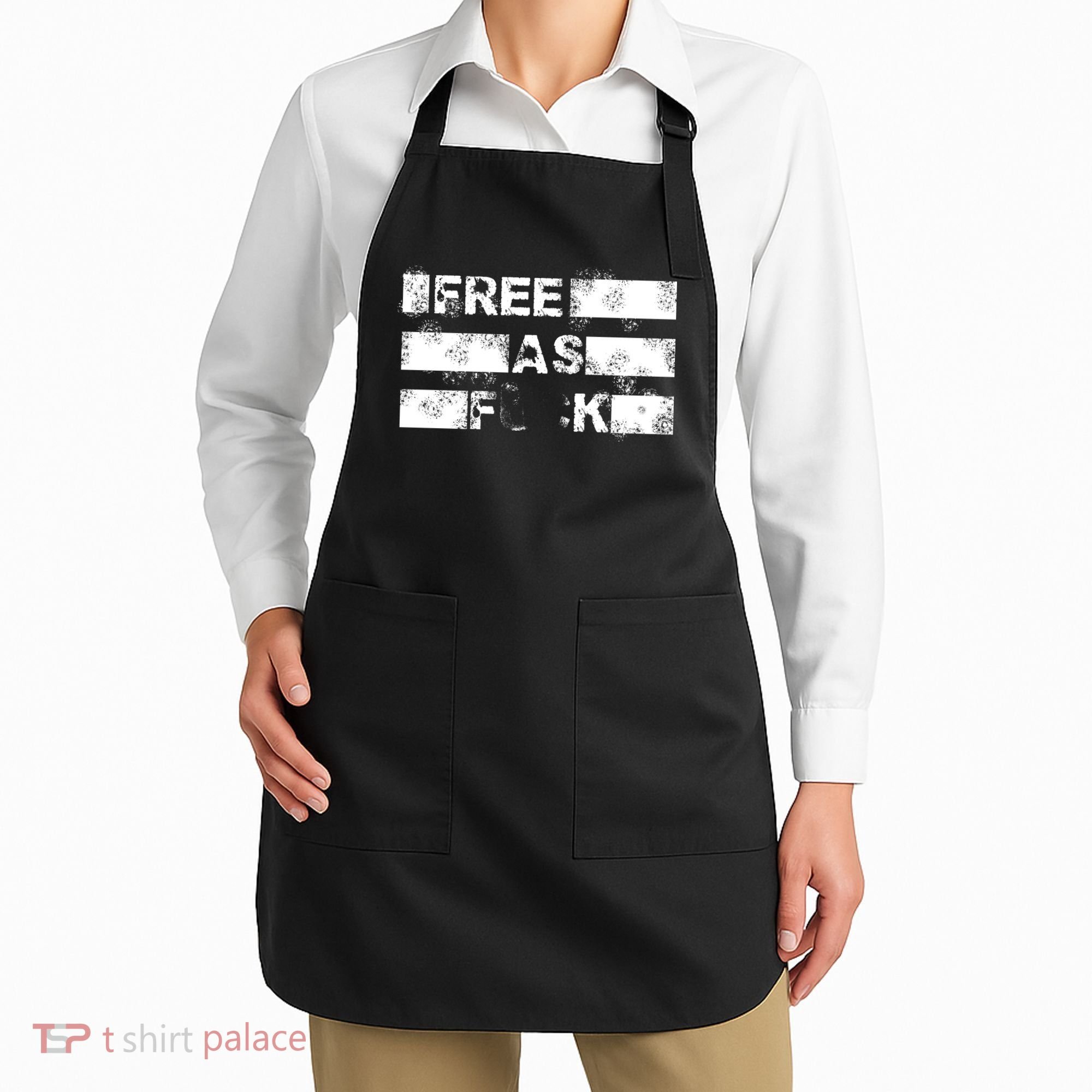 Kyle Rittenhouse Free As Fuck Apron