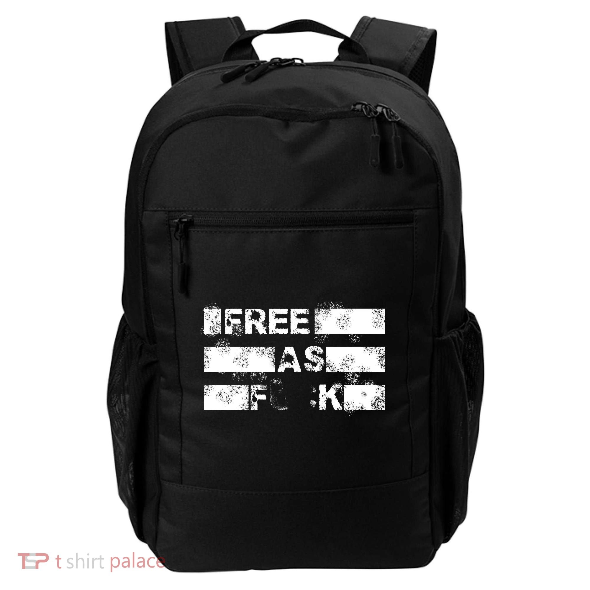 Kyle Rittenhouse Free As Fuck Backpack