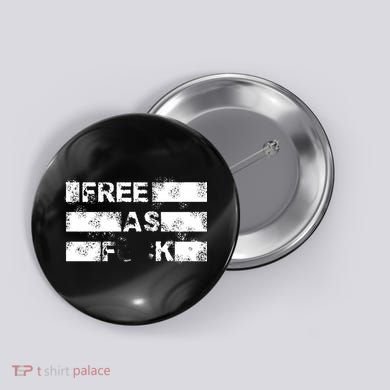 Kyle Rittenhouse Free As Fuck Button