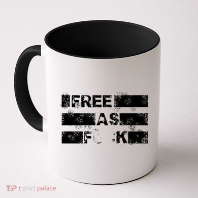 Kyle Rittenhouse Free As Fuck Coffee Mug