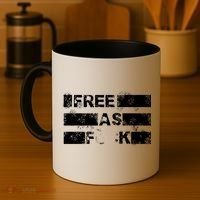 Kyle Rittenhouse Free As Fuck Coffee Mug thumb 4