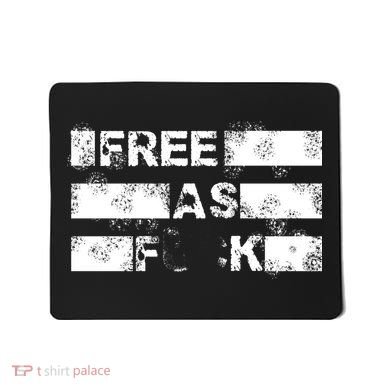 Kyle Rittenhouse Free As Fuck Mousepad