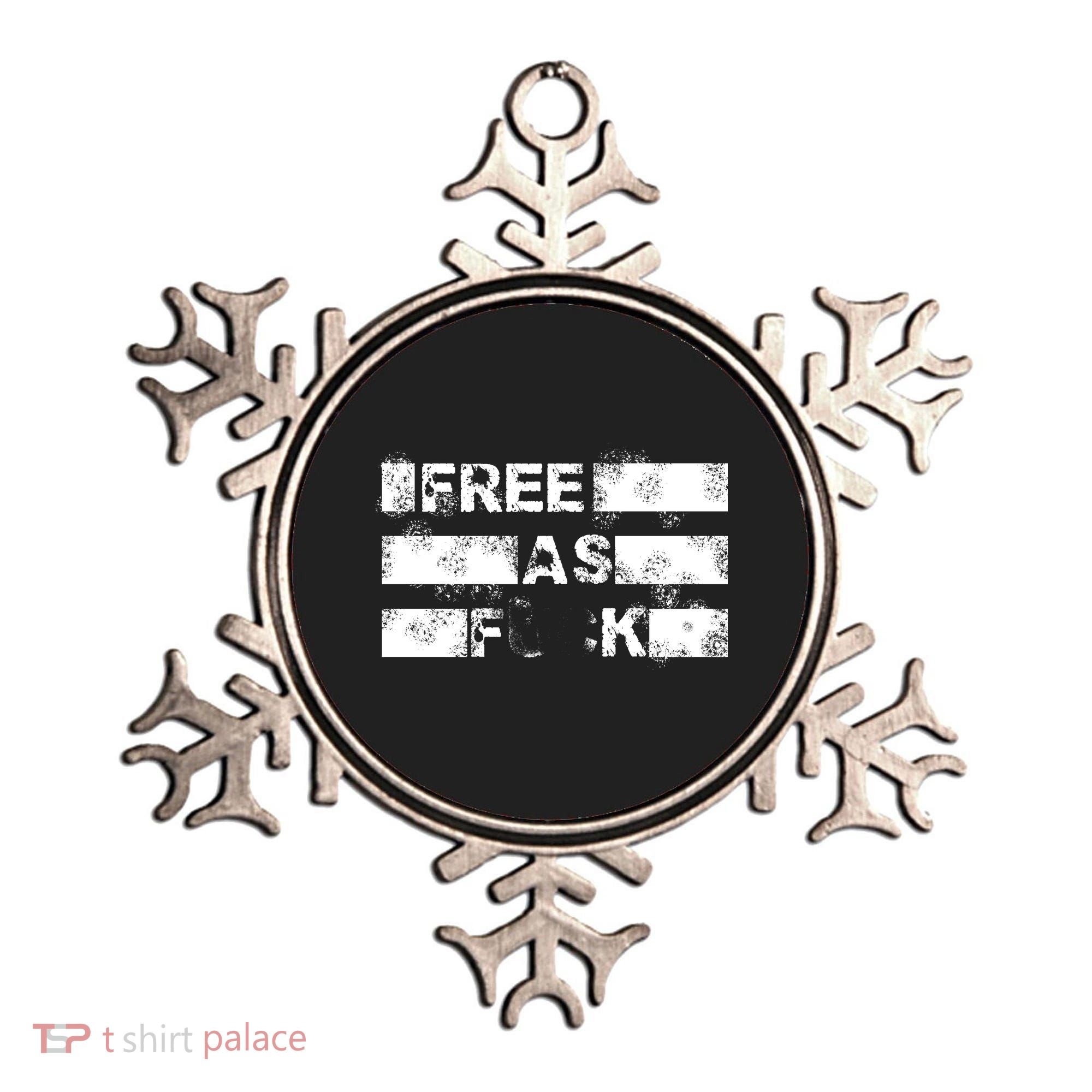 Kyle Rittenhouse Free As Fuck Ornament