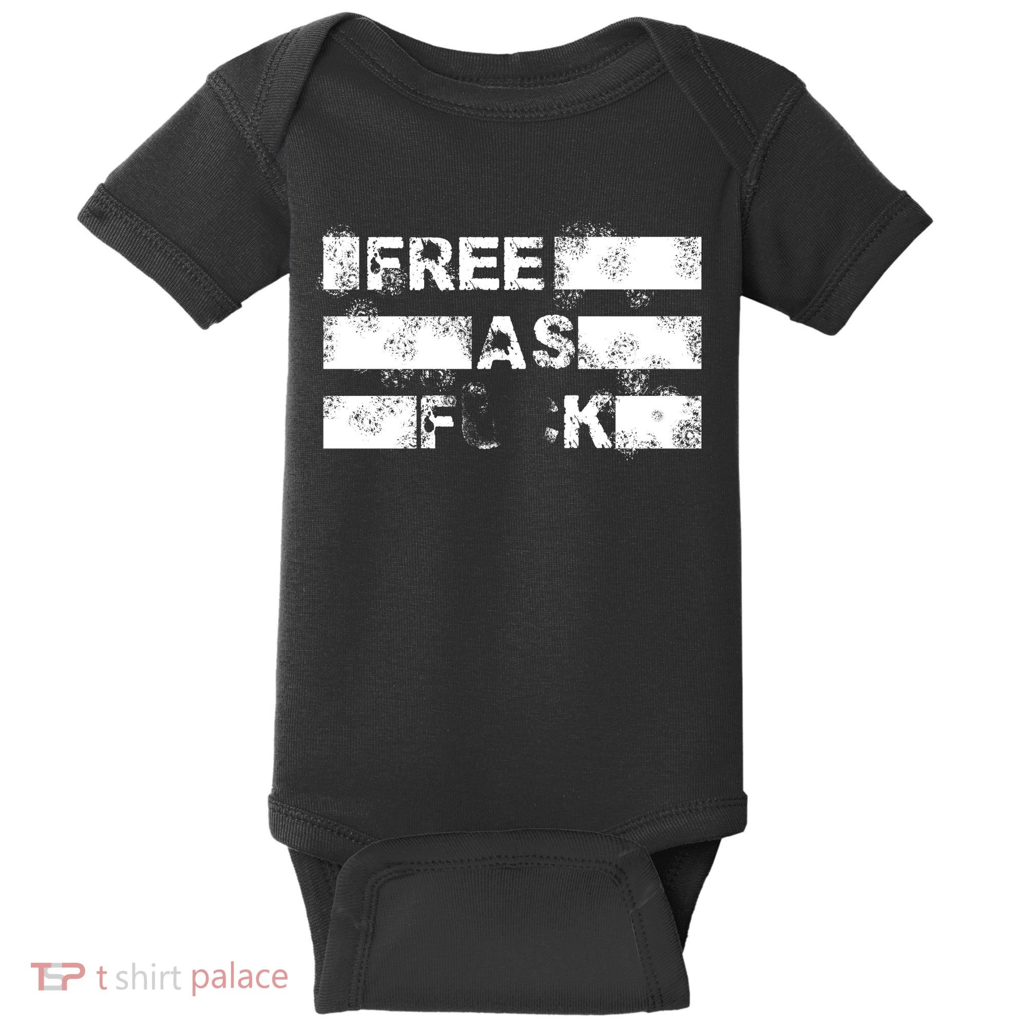Kyle Rittenhouse Free As Fuck Baby Bodysuit