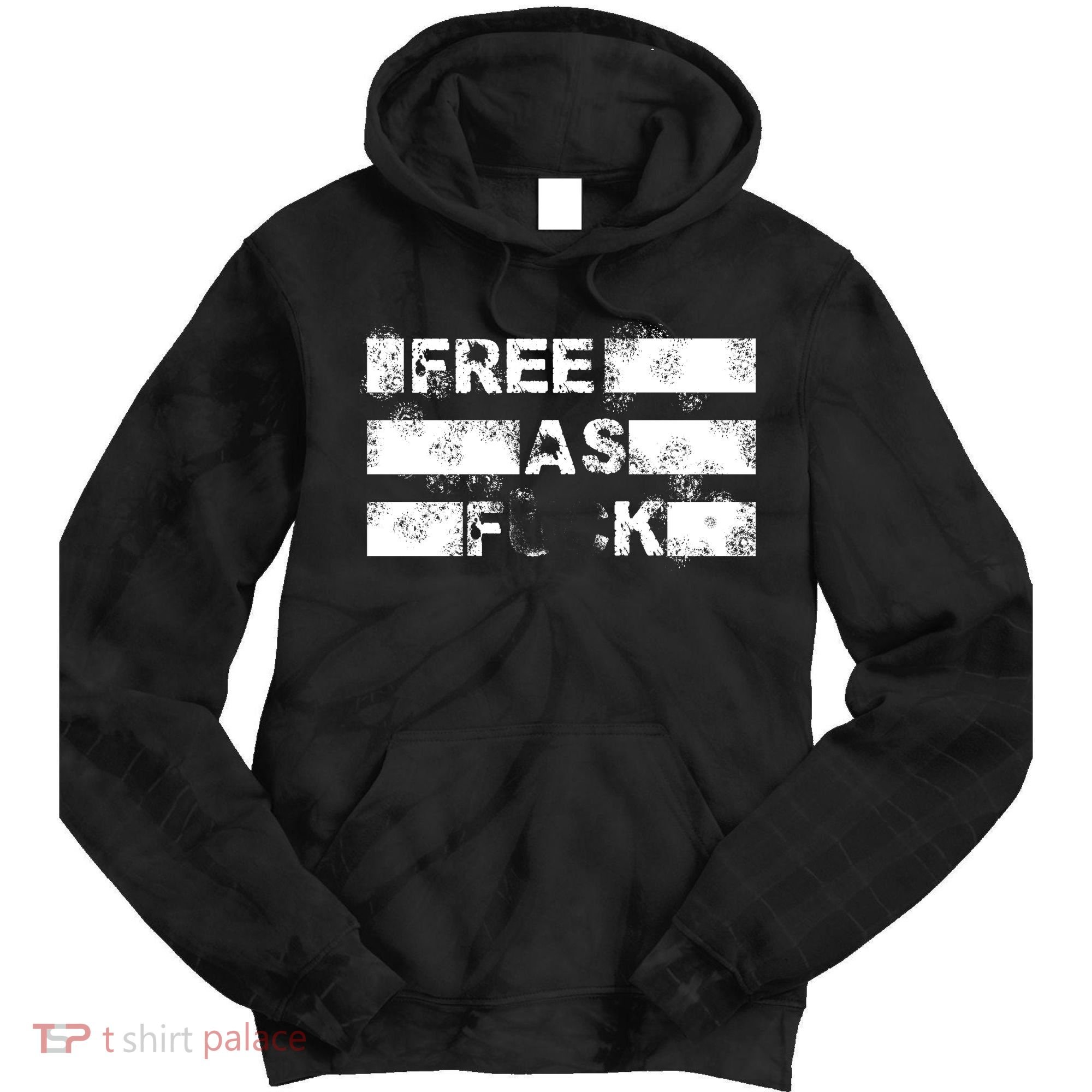 Kyle Rittenhouse Free As Fuck Tie Dye Hoodie