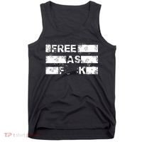 Kyle Rittenhouse Free As Fuck Tank Top thumb 0