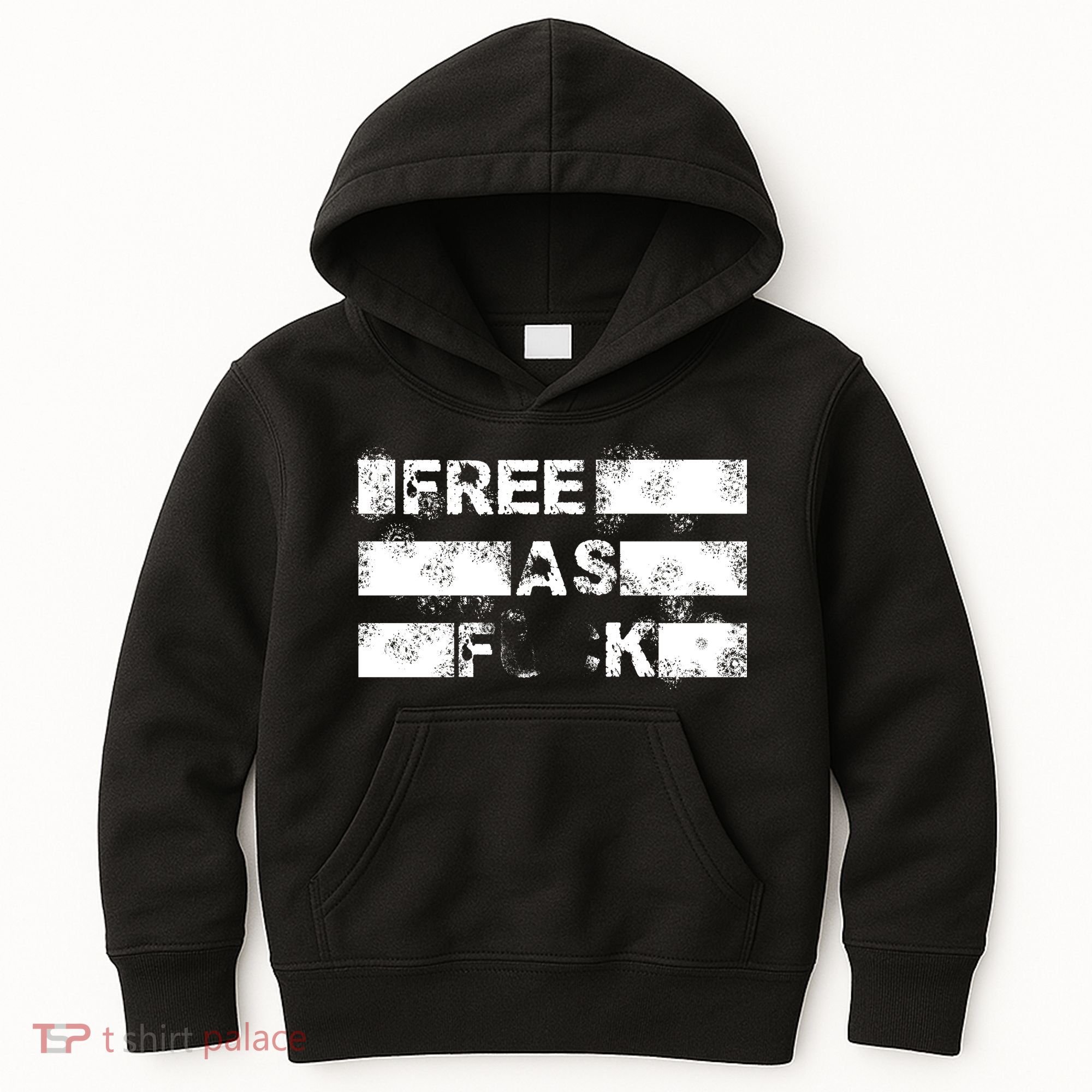 Kyle Rittenhouse Free As Fuck Kids Hoodie