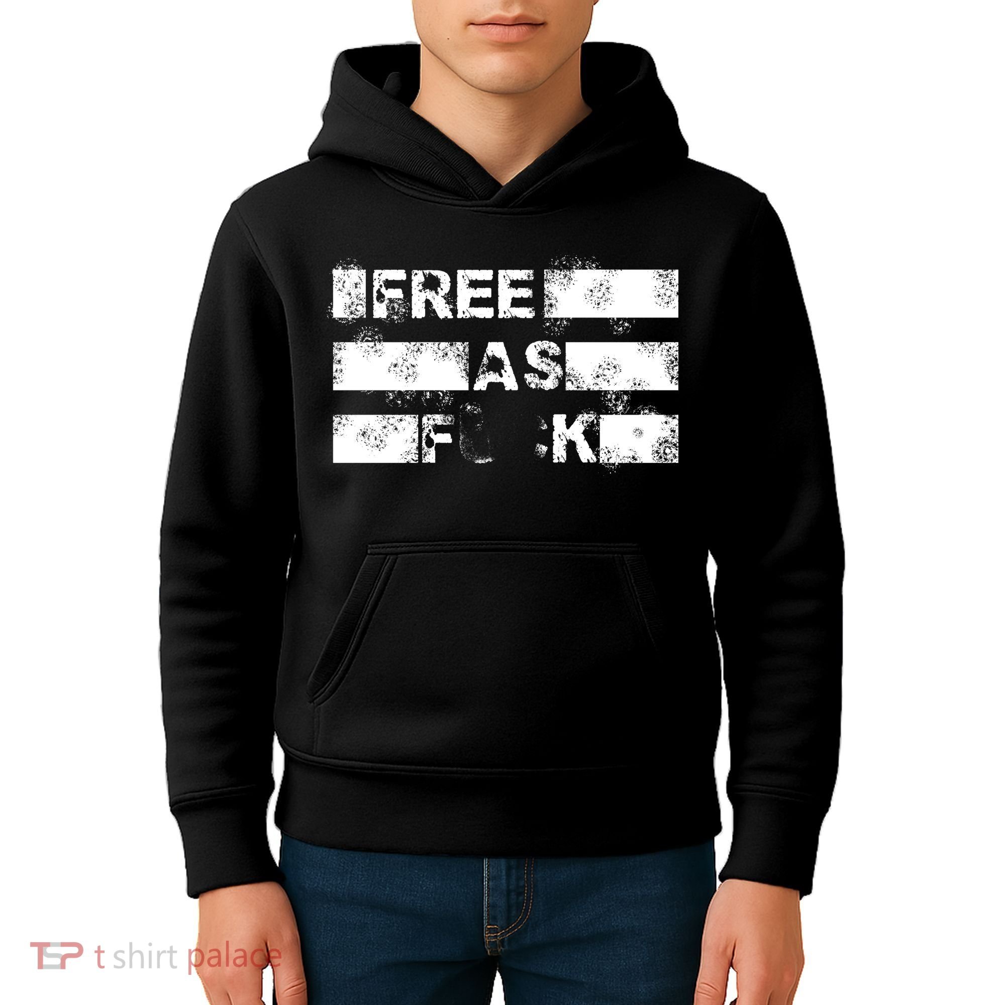 Kyle Rittenhouse Free As Fuck Kids Hoodie