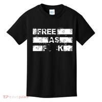 Kyle Rittenhouse Free As Fuck Kids T-Shirt thumb 0