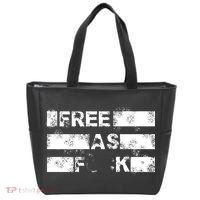 Kyle Rittenhouse Free As Fuck Tote Bag thumb 0