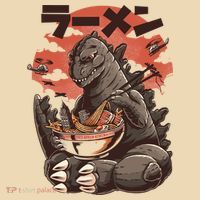 Kaiju's Ramen Sea Monster Tote Bag thumb 4