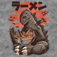 Kaiju's Ramen Sea Monster Toddler Hoodie thumb 2