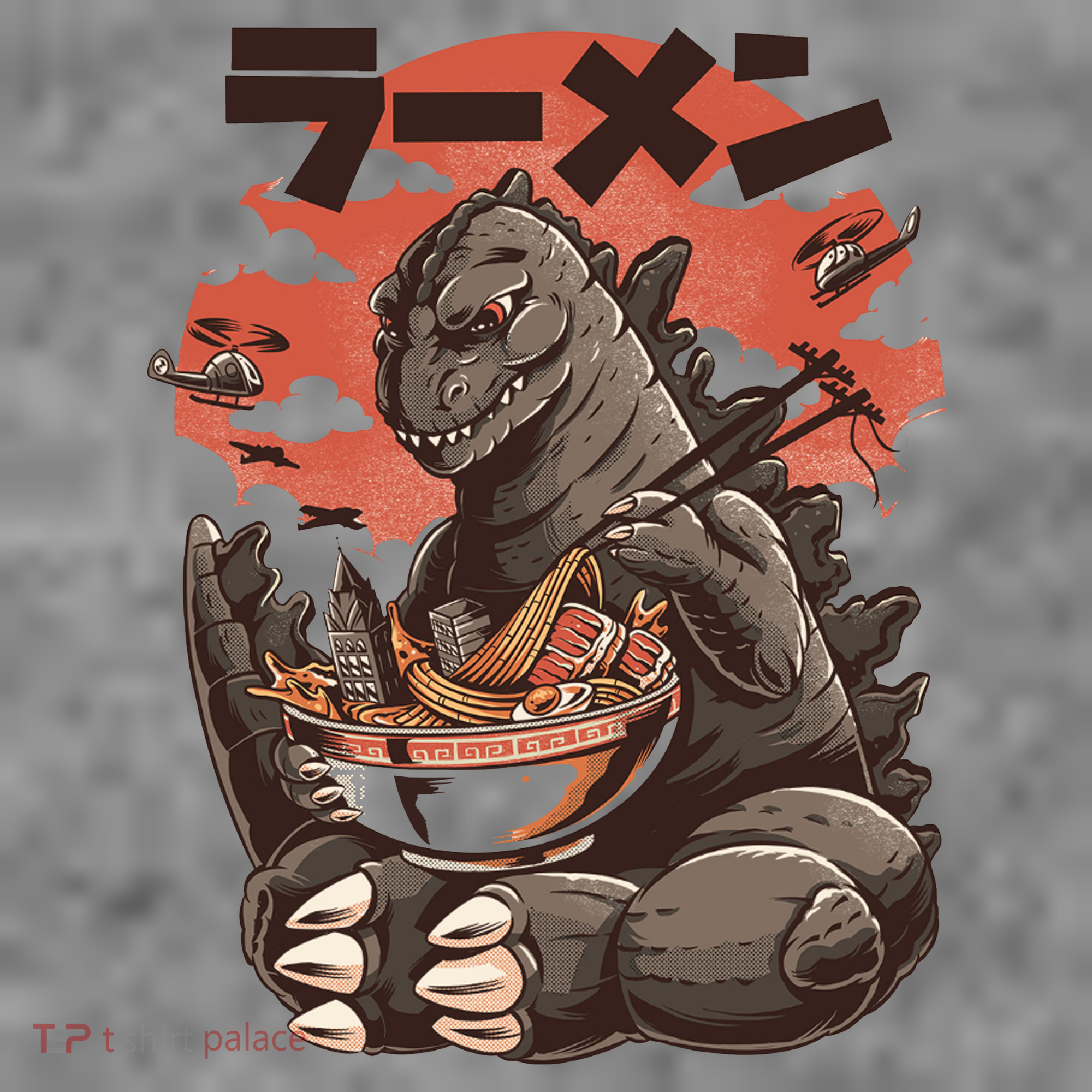 Kaiju's Ramen Sea Monster Toddler Hoodie