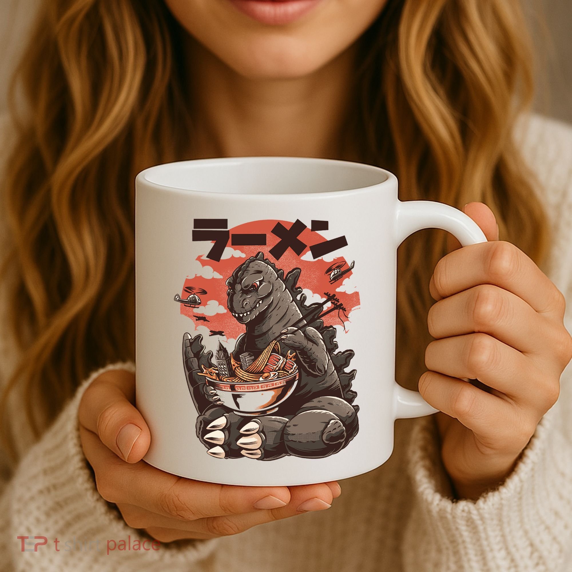 Kaiju's Ramen Sea Monster Coffee Mug