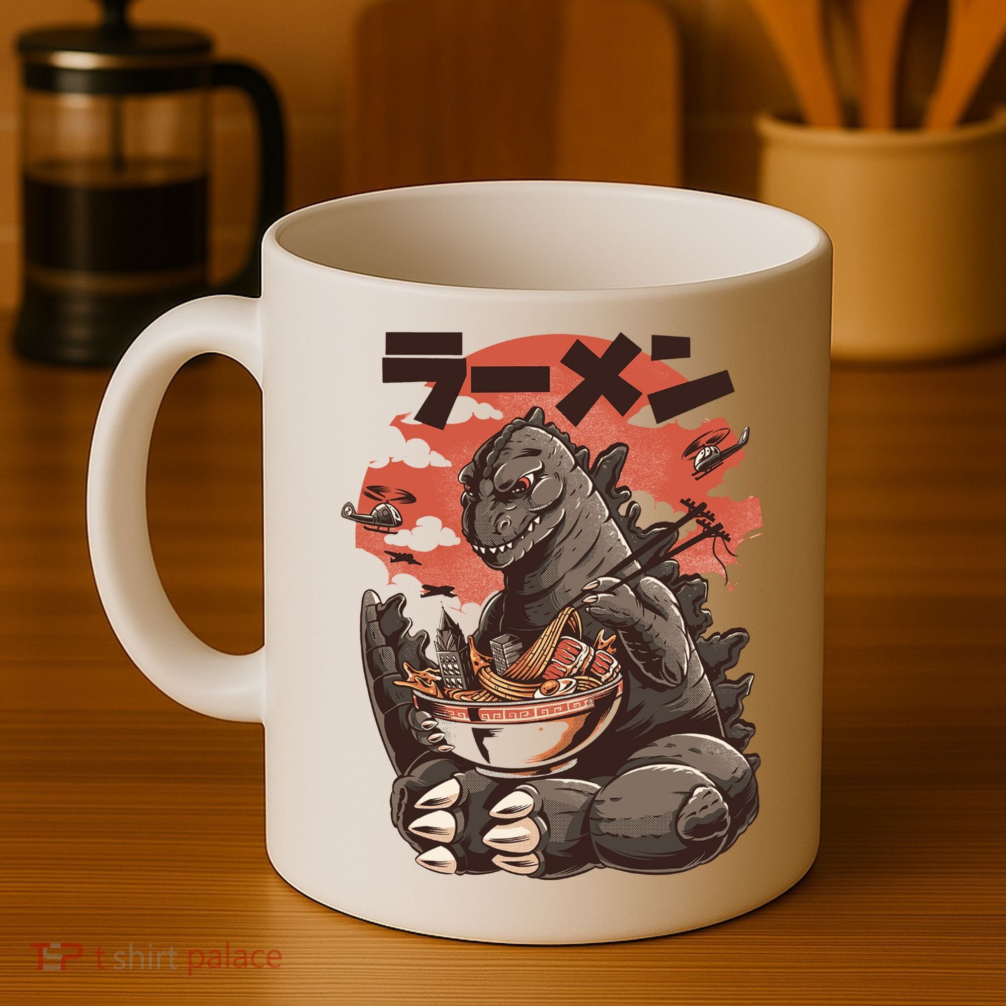 Kaiju's Ramen Sea Monster Coffee Mug
