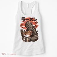 Kaiju's Ramen Sea Monster Women's Tank Top thumb 0