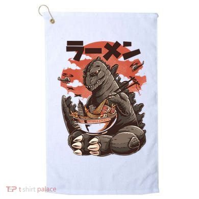 Kaiju's Ramen Sea Monster Golf Towel