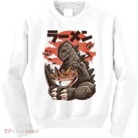 Kaiju's Ramen Sea Monster Kids Sweatshirt thumb 0