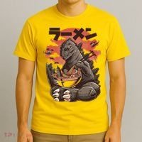 Kaiju's Ramen Sea Monster T-Shirt thumb 3