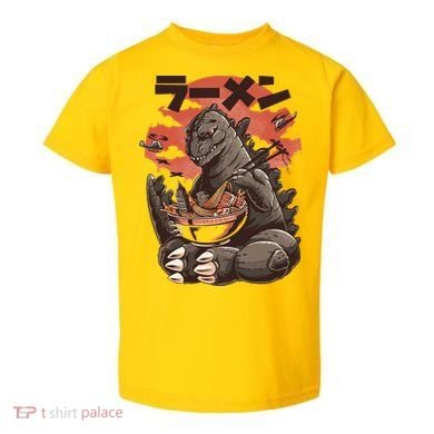 Kaiju's Ramen Sea Monster Toddler T-Shirt