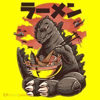 Kaiju's Ramen Sea Monster Women's T-Shirt thumb 6