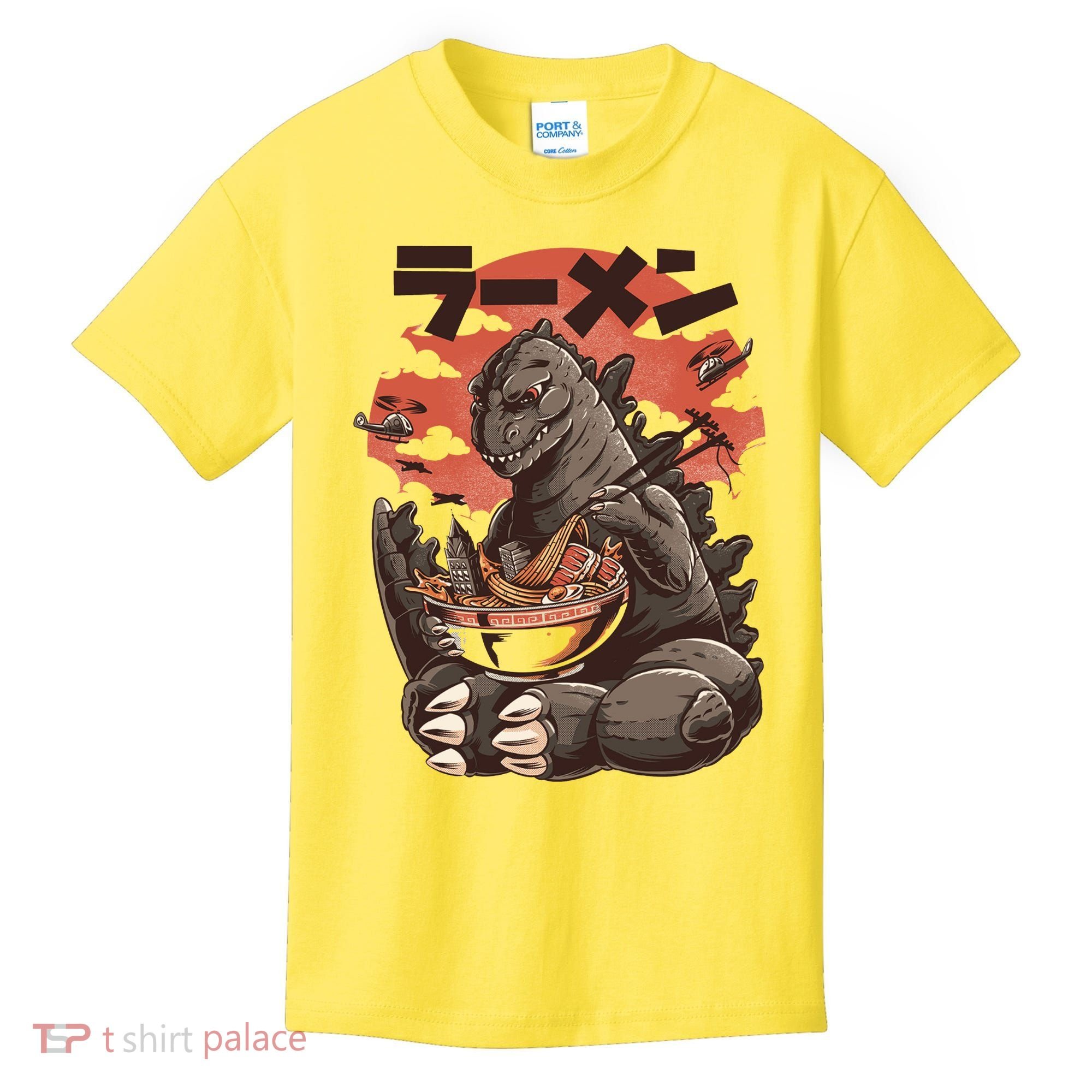 Kaiju's Ramen Sea Monster Kids T-Shirt