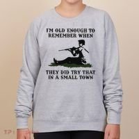 Kyle Rittenhouse Im Old Enough To Remember When They Did Try That In A Town Women's Sweatshirt thumb 0