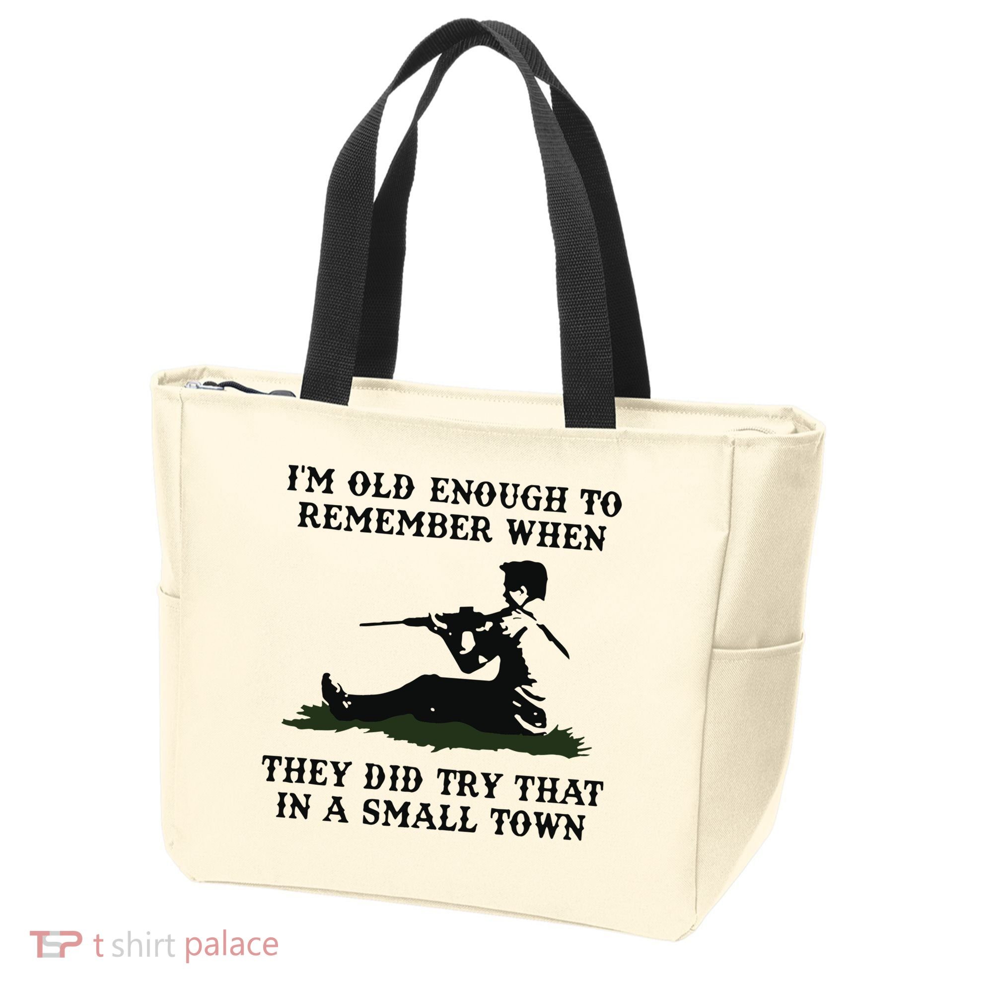 Kyle Rittenhouse Im Old Enough To Remember When They Did Try That In A Town Tote Bag