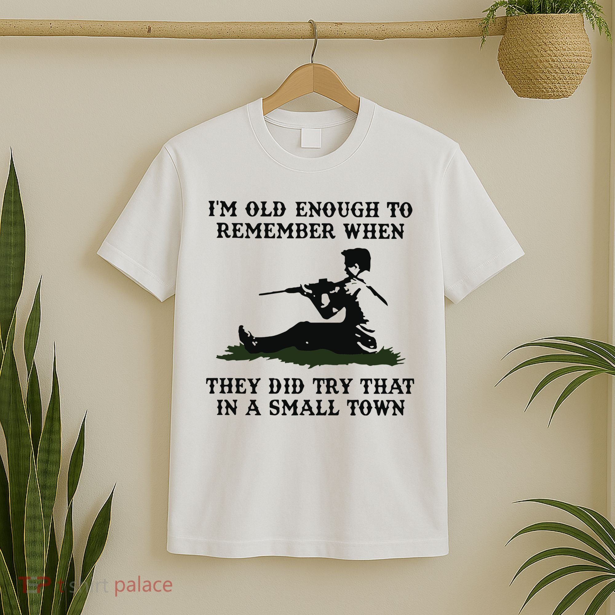 Kyle Rittenhouse Im Old Enough To Remember When They Did Try That In A Town T-Shirt