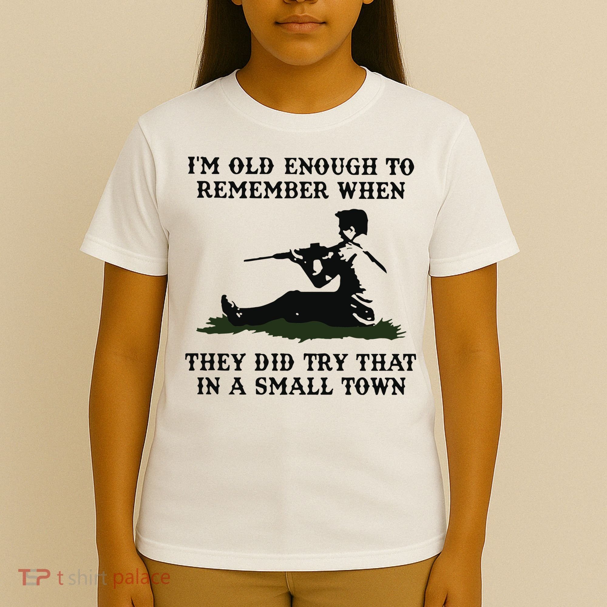 Kyle Rittenhouse Im Old Enough To Remember When They Did Try That In A Town T-Shirt