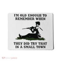 Kyle Rittenhouse Im Old Enough To Remember When They Did Try That In A Town Mousepad thumb 0