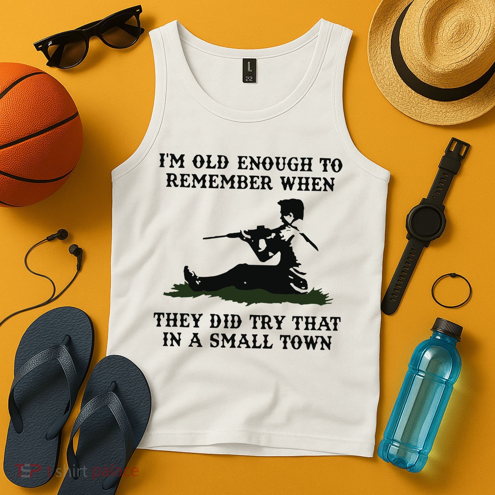 Kyle Rittenhouse Im Old Enough To Remember When They Did Try That In A Town Tank Top