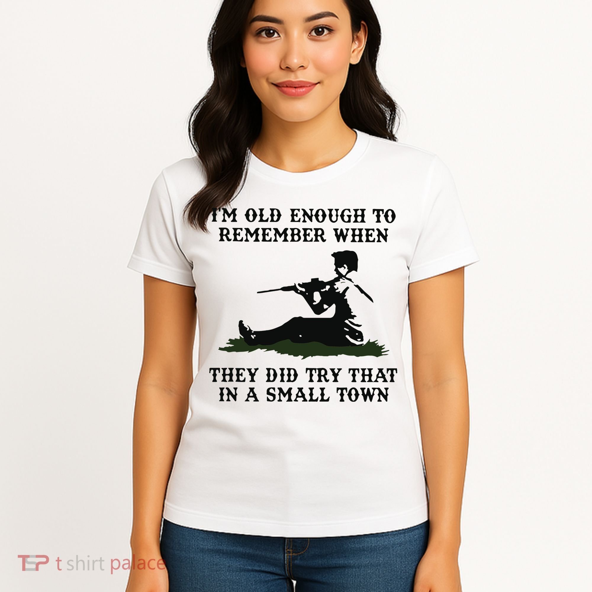 Kyle Rittenhouse Im Old Enough To Remember When They Did Try That In A Town Women's T-Shirt