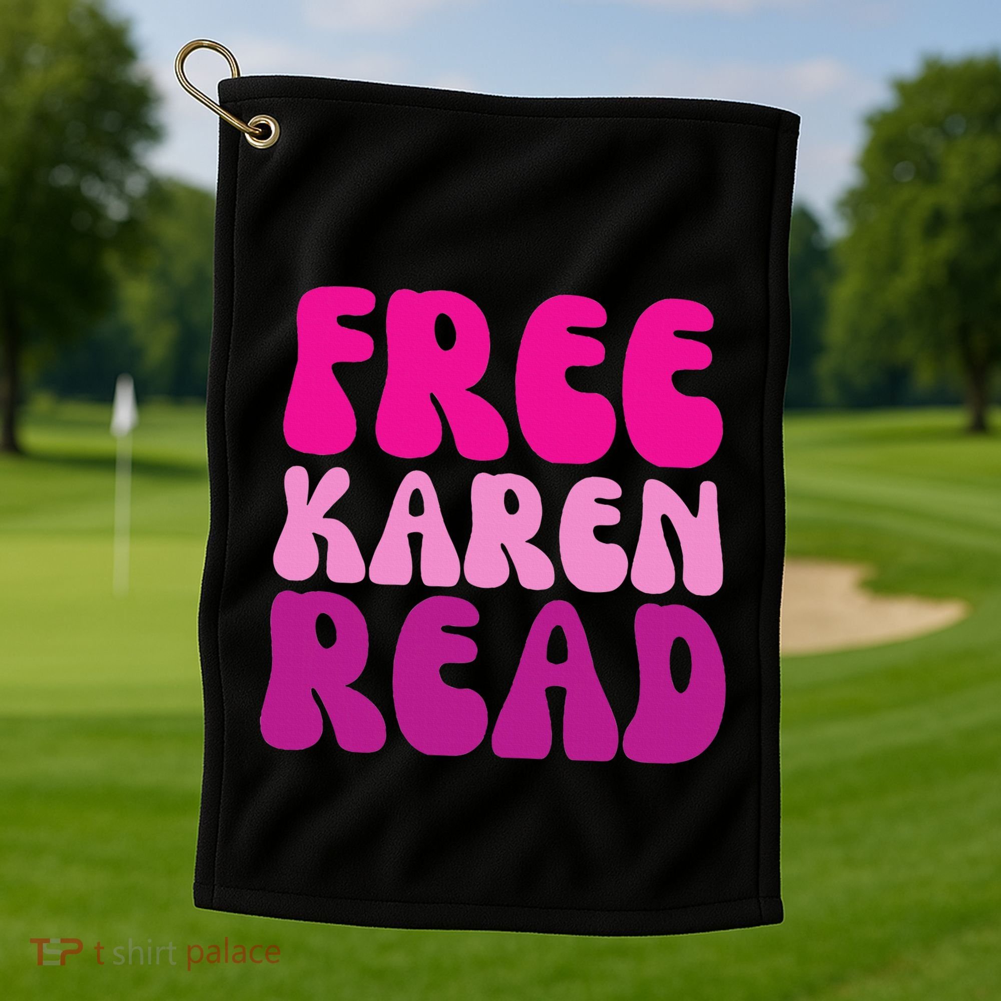 Karen Read Golf Towel