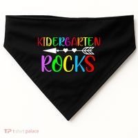 Kindergarten Rocks USA-Made Doggie Bandana thumb 0