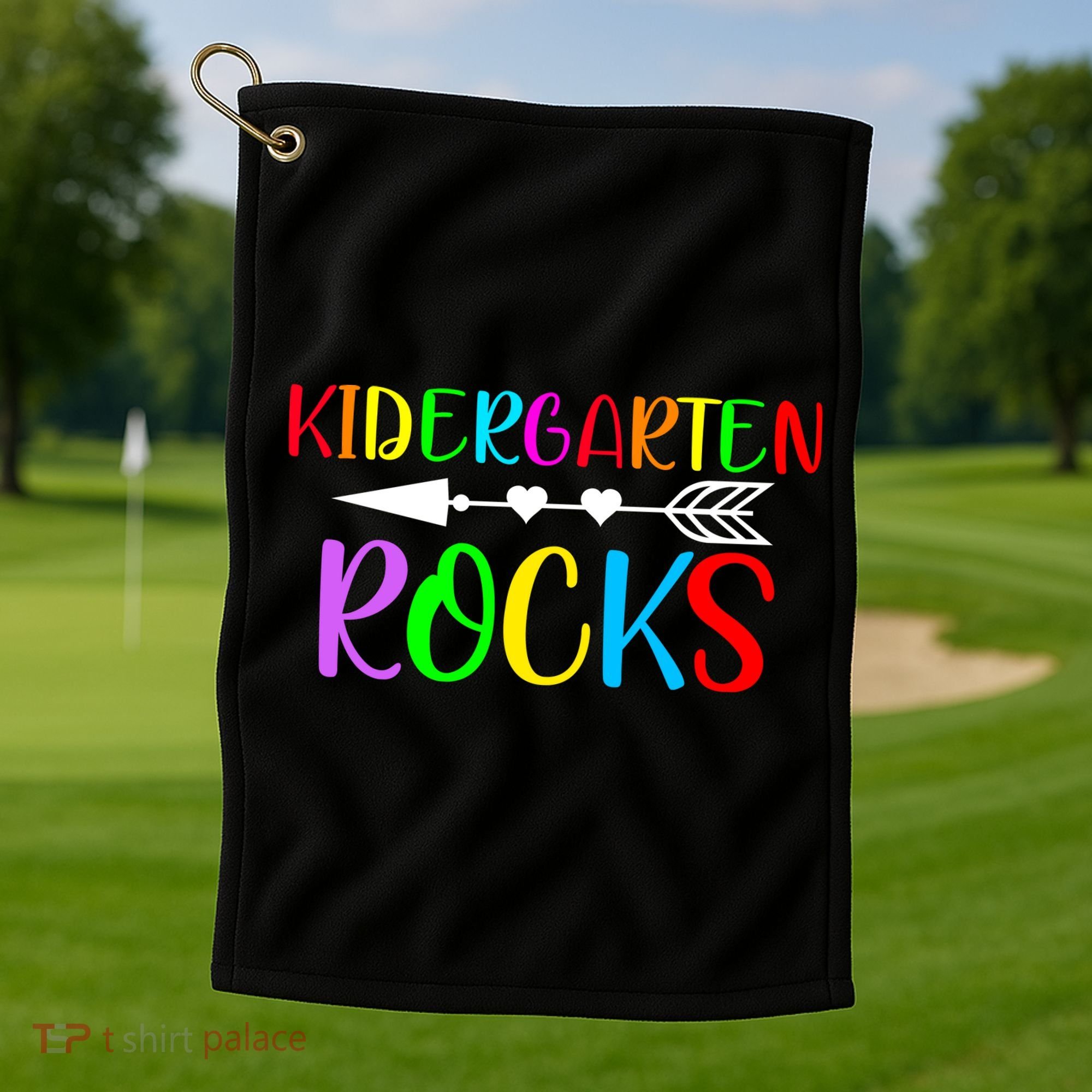 Kindergarten Rocks Golf Towel
