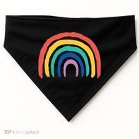 Kids Rainbow USA-Made Doggie Bandana thumb 0