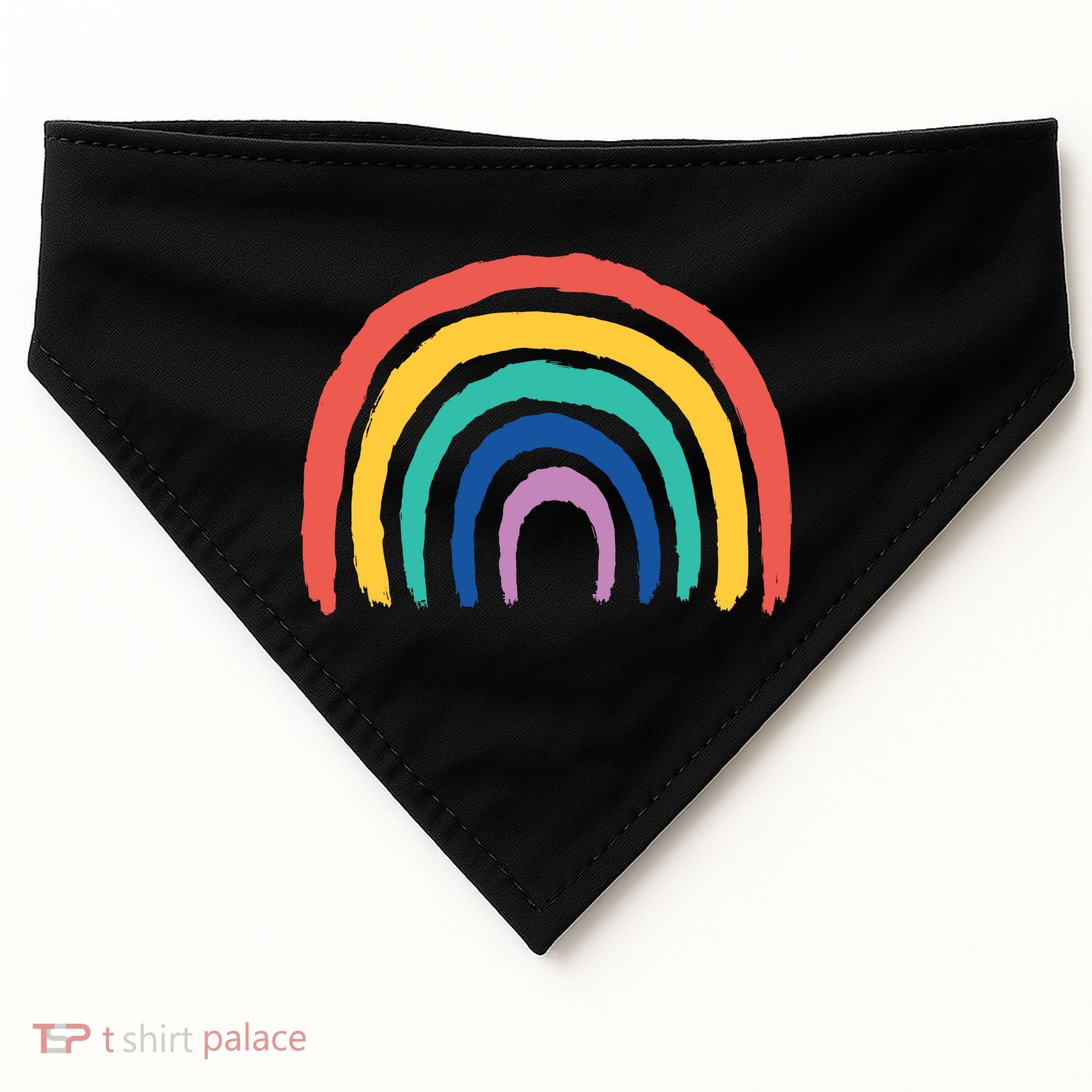 Kids Rainbow USA-Made Doggie Bandana