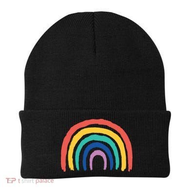 Kids Rainbow Beanie