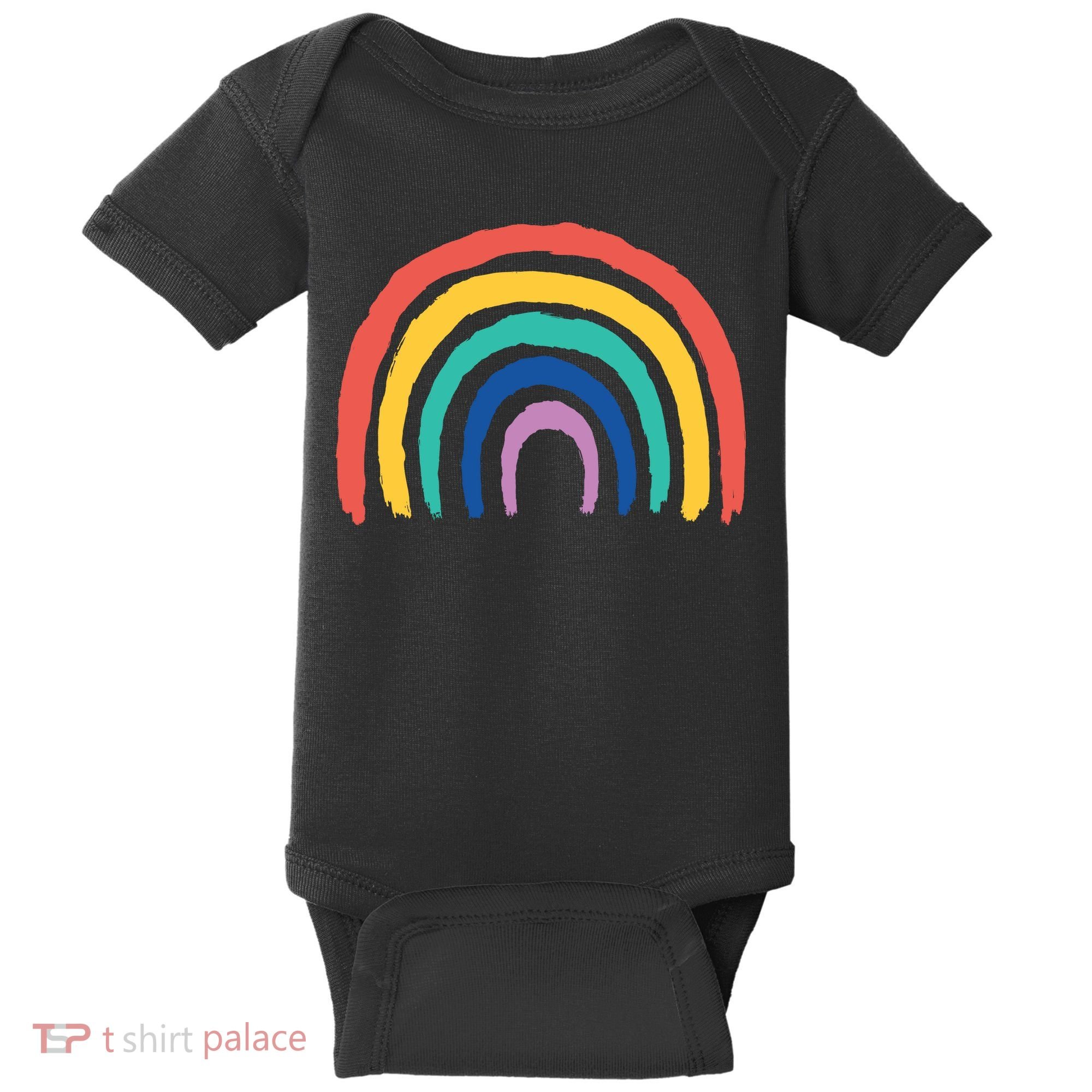 Kids Rainbow Baby Bodysuit