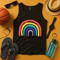 Kids Rainbow Tank Top thumb 4