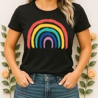 Kids Rainbow Women's T-Shirt thumb 2
