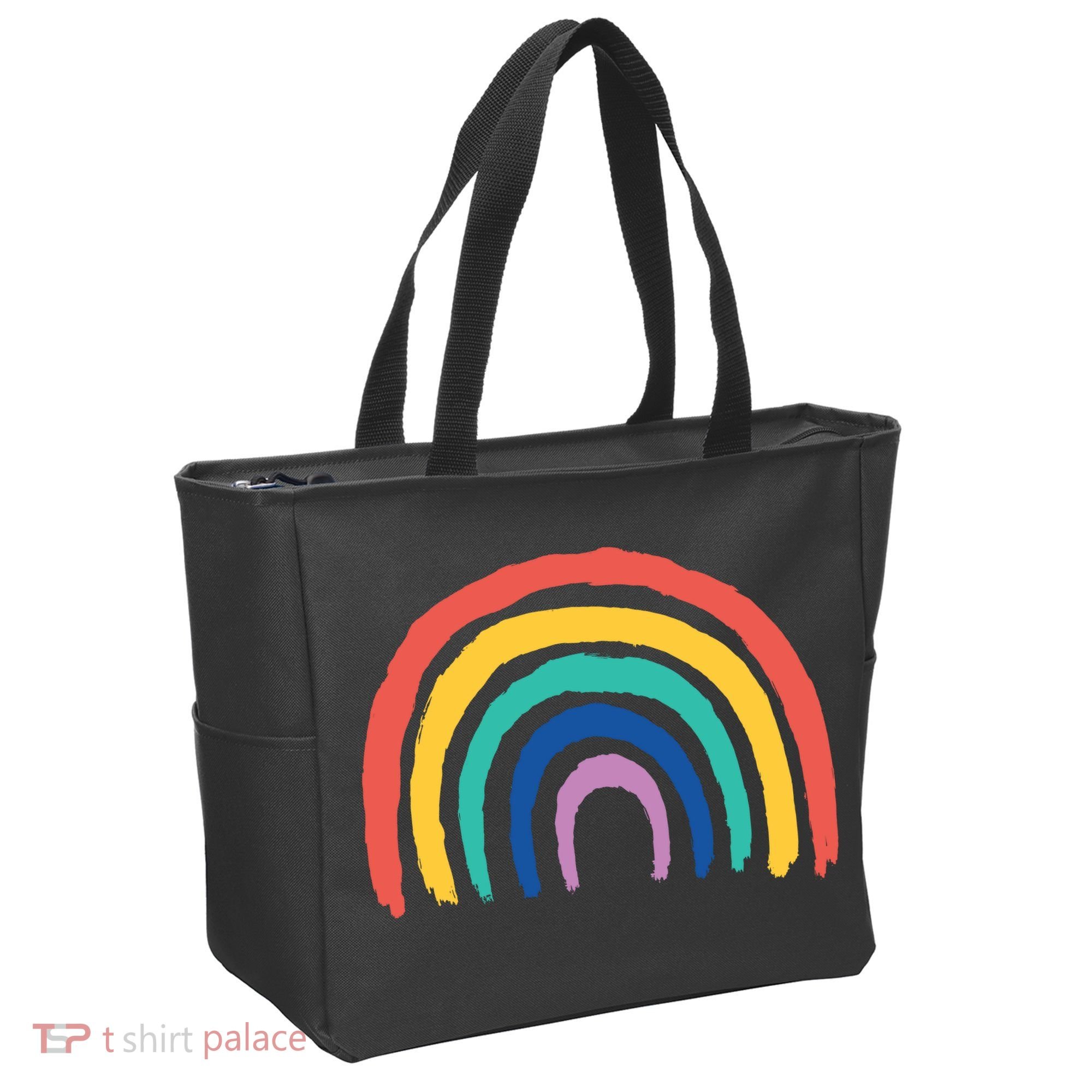Kids Rainbow Tote Bag