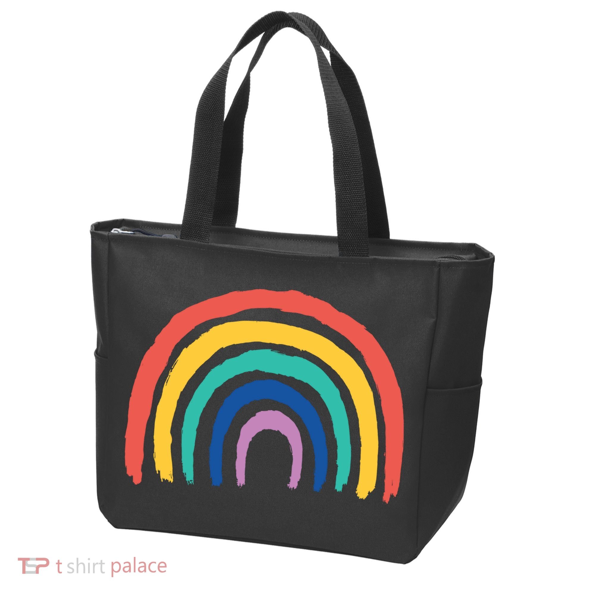 Kids Rainbow Tote Bag