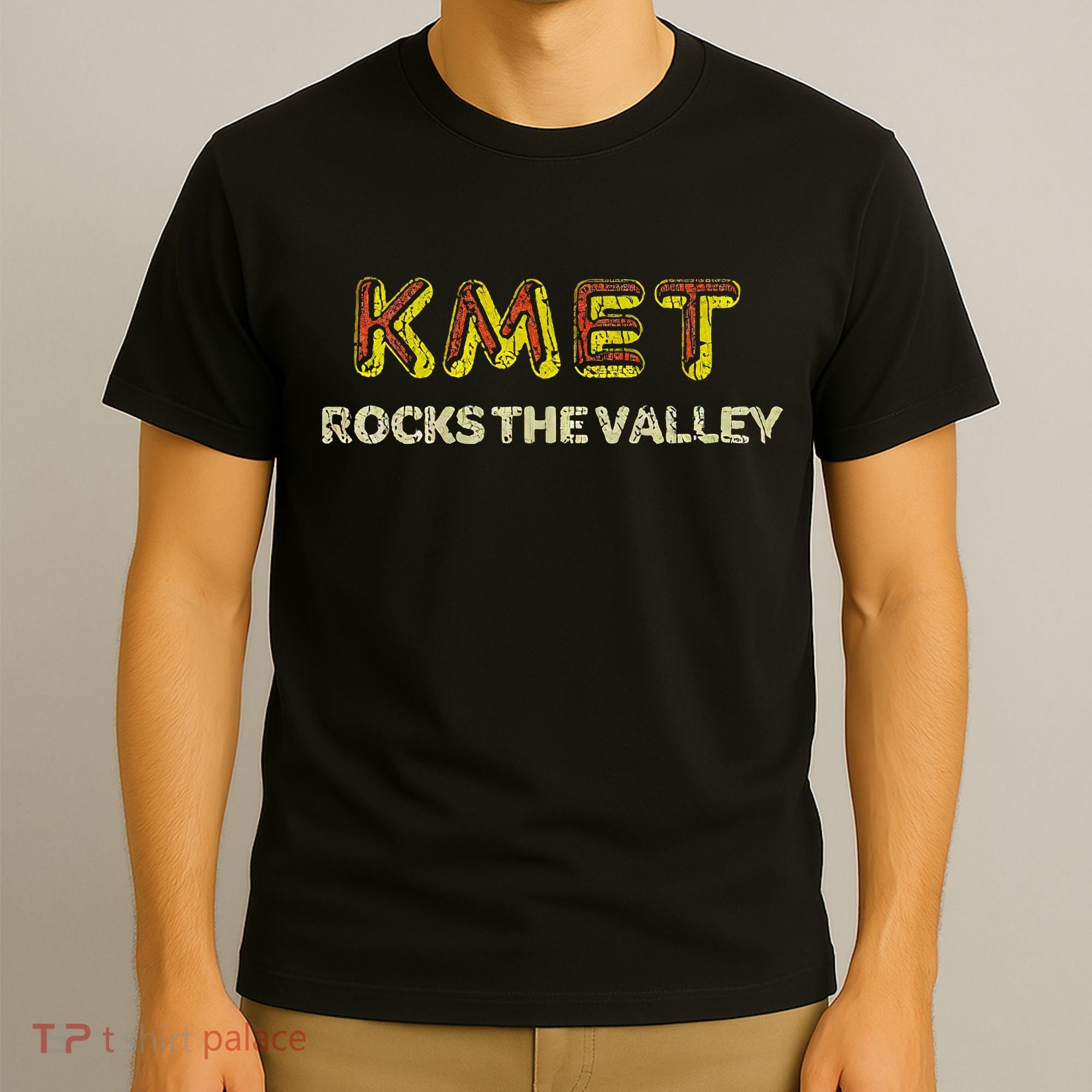 Kmet Radio Los Angeles Valley Retro Vintage T-Shirt