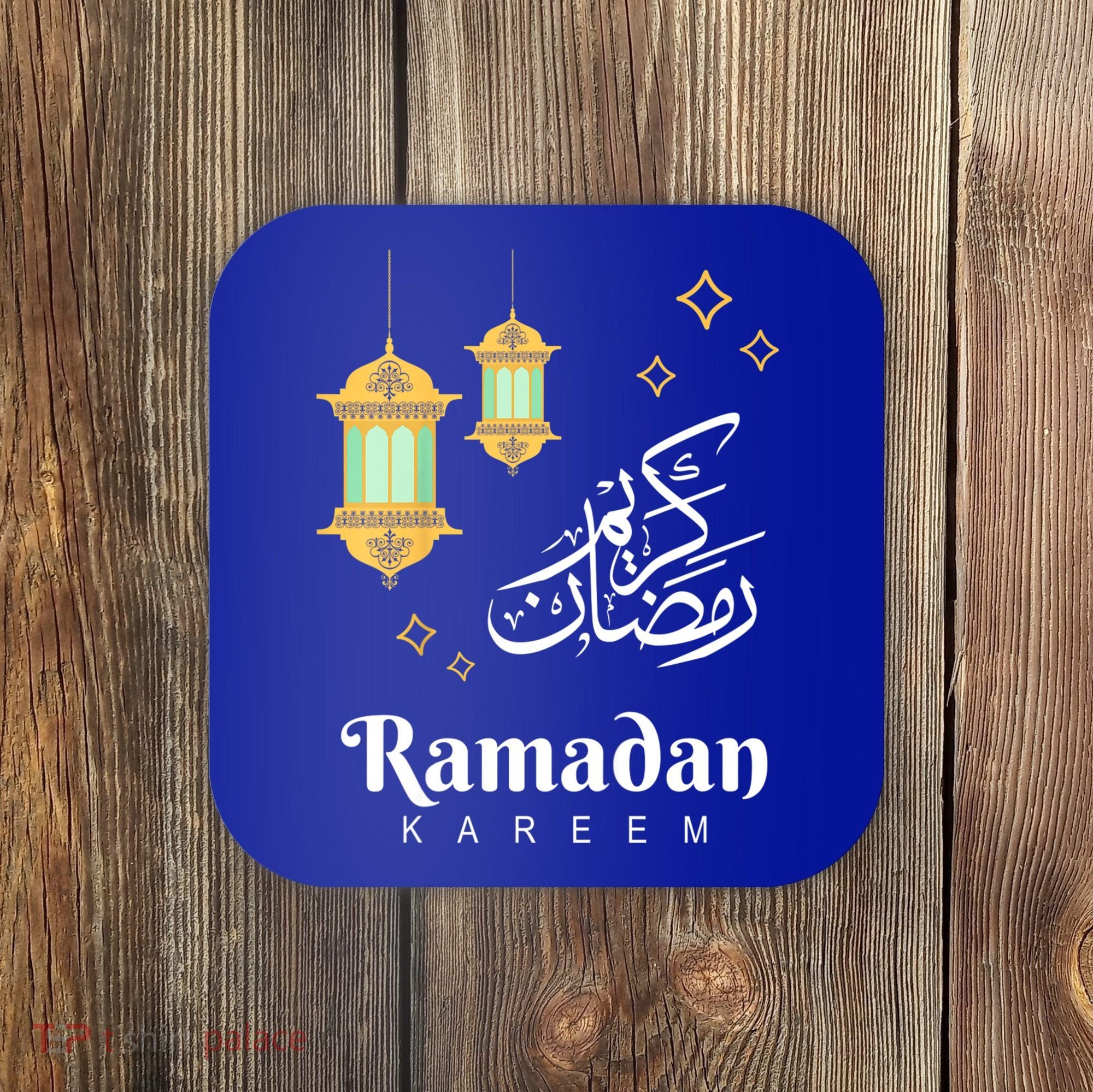 Kids Ramadan Mubarak Cool Islamic Fasting Outfit For Boys Girls Coaster