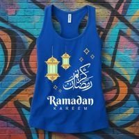 Kids Ramadan Mubarak Cool Islamic Fasting Outfit For Boys Girls Women's Tank Top thumb 3