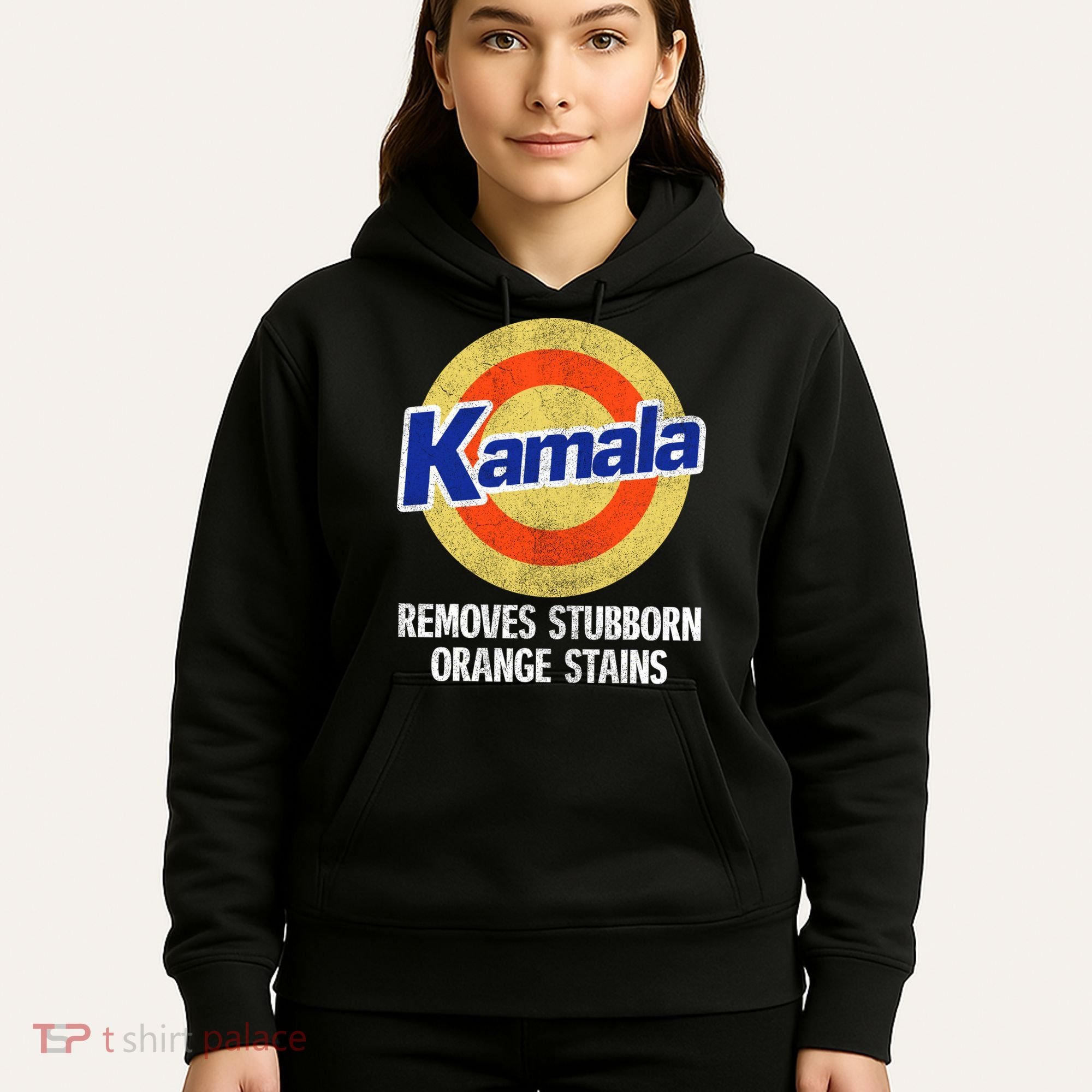 Kamala Removes Nasty Orange Stains Hoodie
