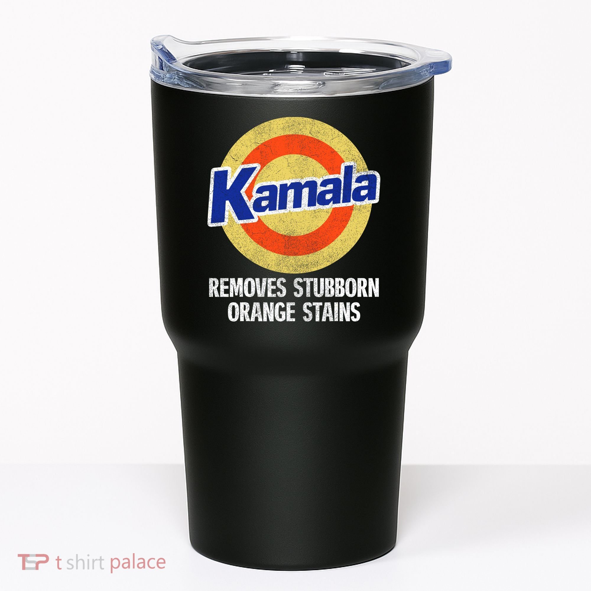Kamala Removes Nasty Orange Stains Tumbler