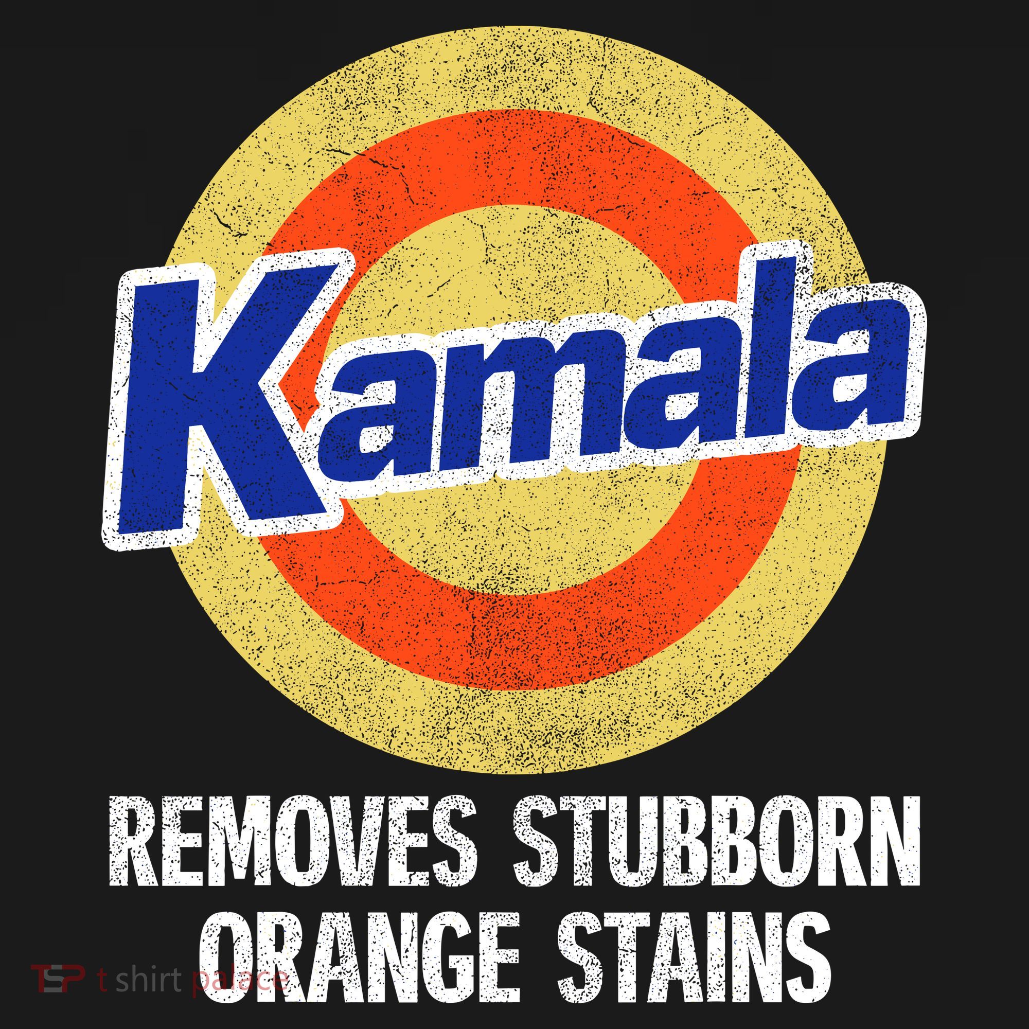 Kamala Removes Nasty Orange Stains Ornament